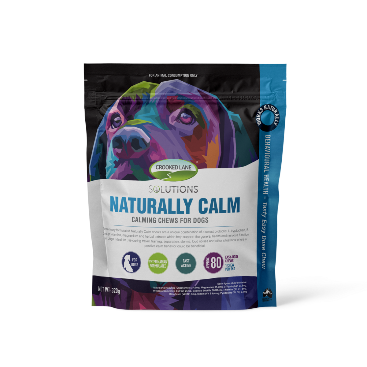 Naturally Calm Chews for Dogs